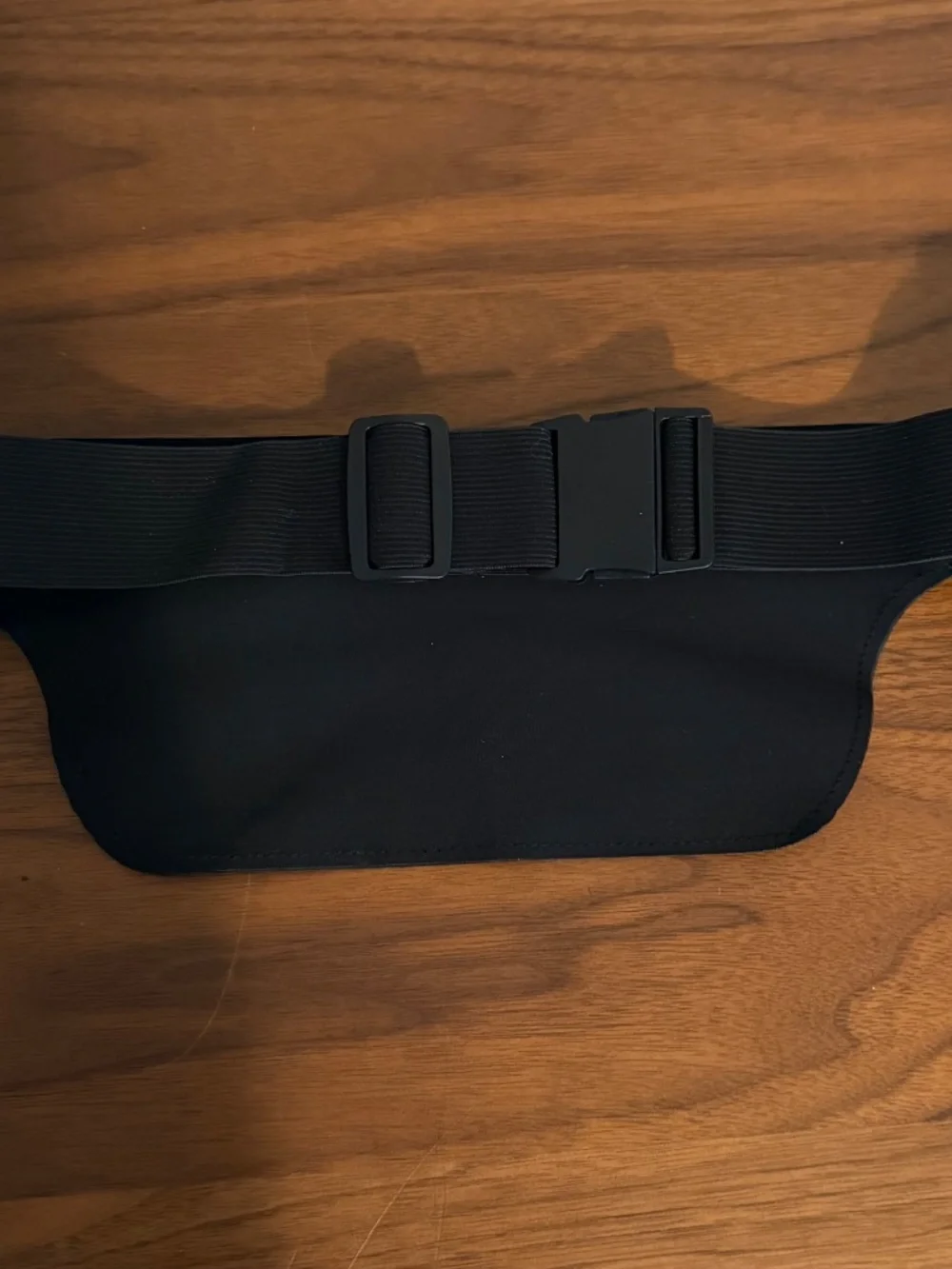 Slim Running Belt Waist Pack for Hiking & Workouts | Black